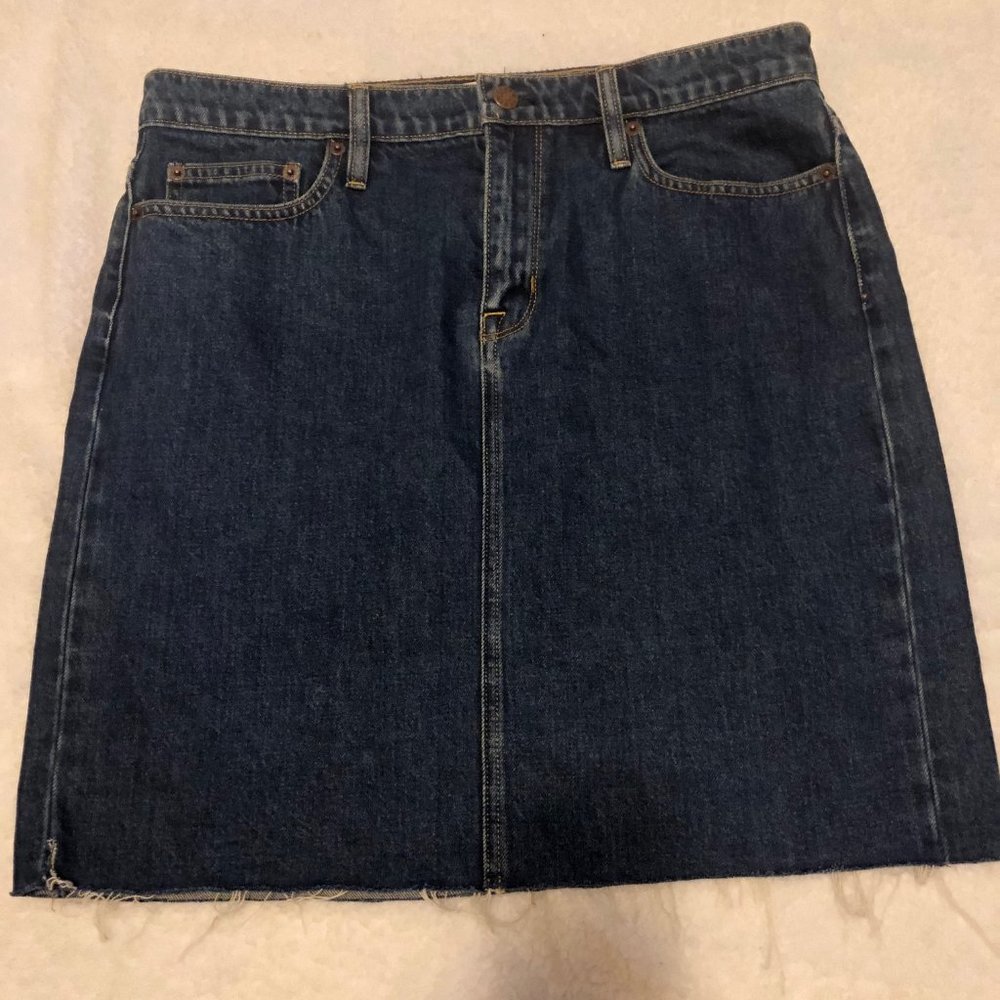 J. Crew Denim Skirt-10 Perfect for Fall!